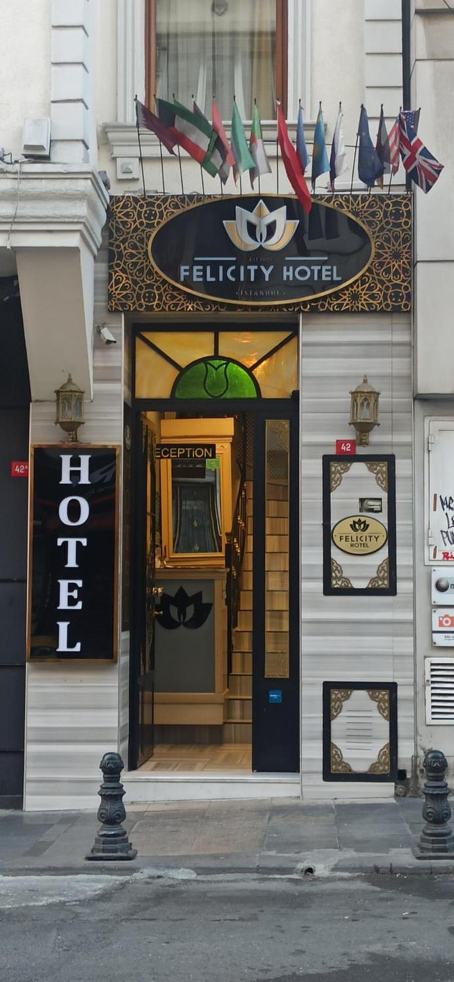 Felicity Hotel Istanboel Buitenkant foto